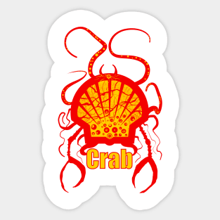 Love Crab Sticker